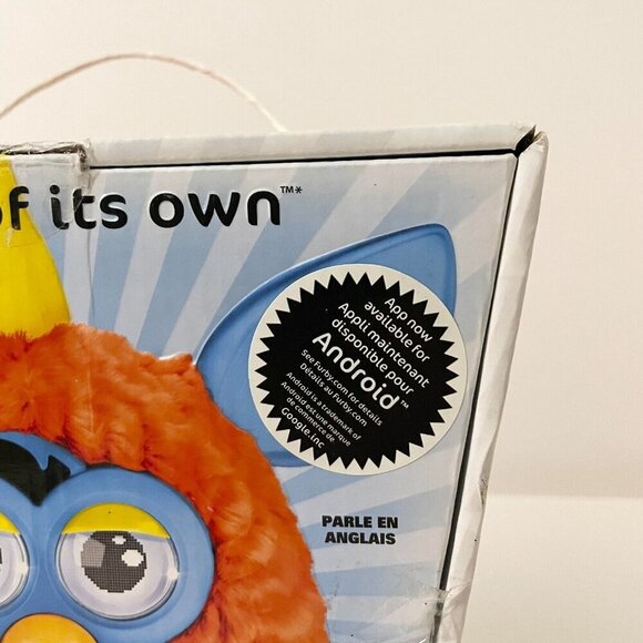2012 Furby by Hasbro A Mind of Its Own Orange Blue - Picture 3 of 16